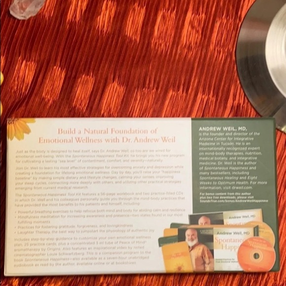 “Spontaneous Happiness” Toolkit by Andrew Weil MD - Picture 12 of 15